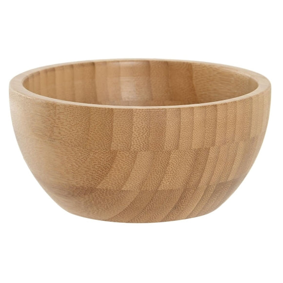 BOL POUR APÉRITIFS DKD HOME DECOR NATUREL BAMBOU 12,5 X 12,5 X 6 CM