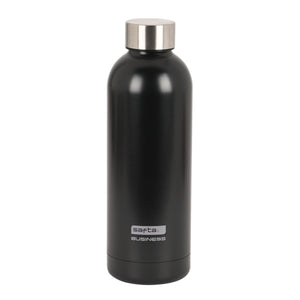 BOUTEILLE THERMIQUE EN ACIER INOXYDABLE SAFTA BLACK 500 ML NOIR