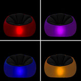 FAUTEUIL GONFLABLE AVEC LED MULTICOLORE ET TÉLÉCOMMANDE CHIGHT
