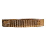 PLATEAU APÉRITIF DKD HOME DECOR BRUN FONCÉ BOIS DE MANGUIER 30 X 30 X 5 CM