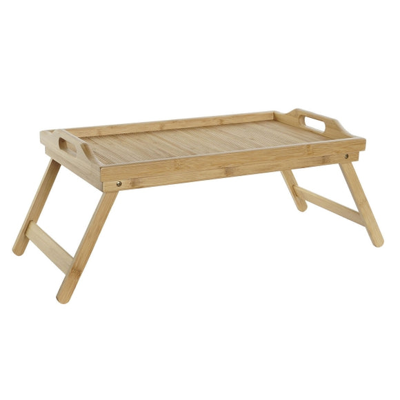 PLATEAU DE LIT PLIABLE DKD HOME DECOR BAMBOU 64 X 30 X 24 CM