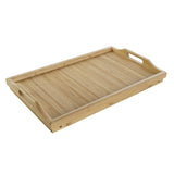 PLATEAU DE LIT PLIABLE DKD HOME DECOR BAMBOU 64 X 30 X 24 CM