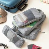 SACS DE RANGEMENT À COMPRESSION POUR VALISES COMPAKUBE 4 PIÈCES