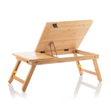 TABLE PLIANTE D'APPOINT EN BAMBOU LAPWOOD